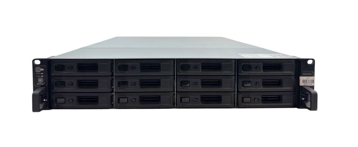 Synology RackStation RS2418RP+ 12-Bay NAS System 8GB RAM No Drives - READ