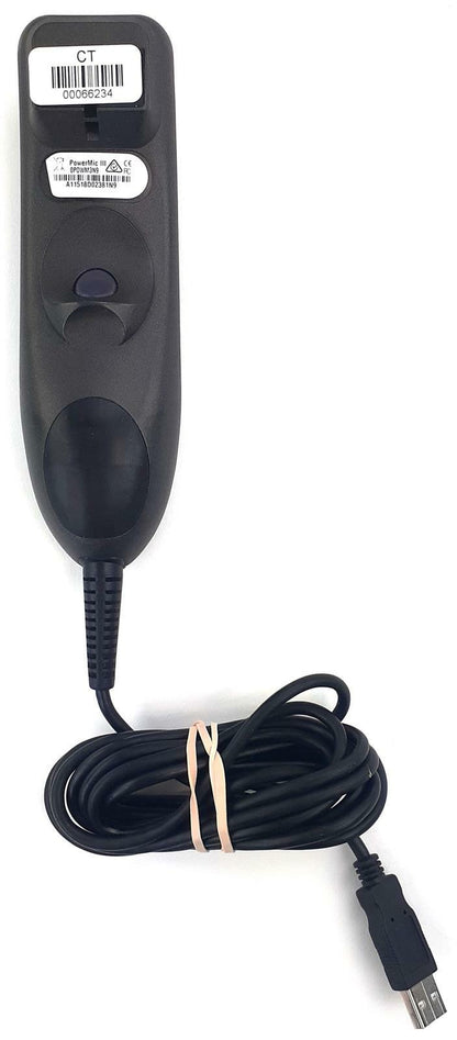 Nuance PowerMic III 0P0WM3N9 Handheld USB Dictation Microphone