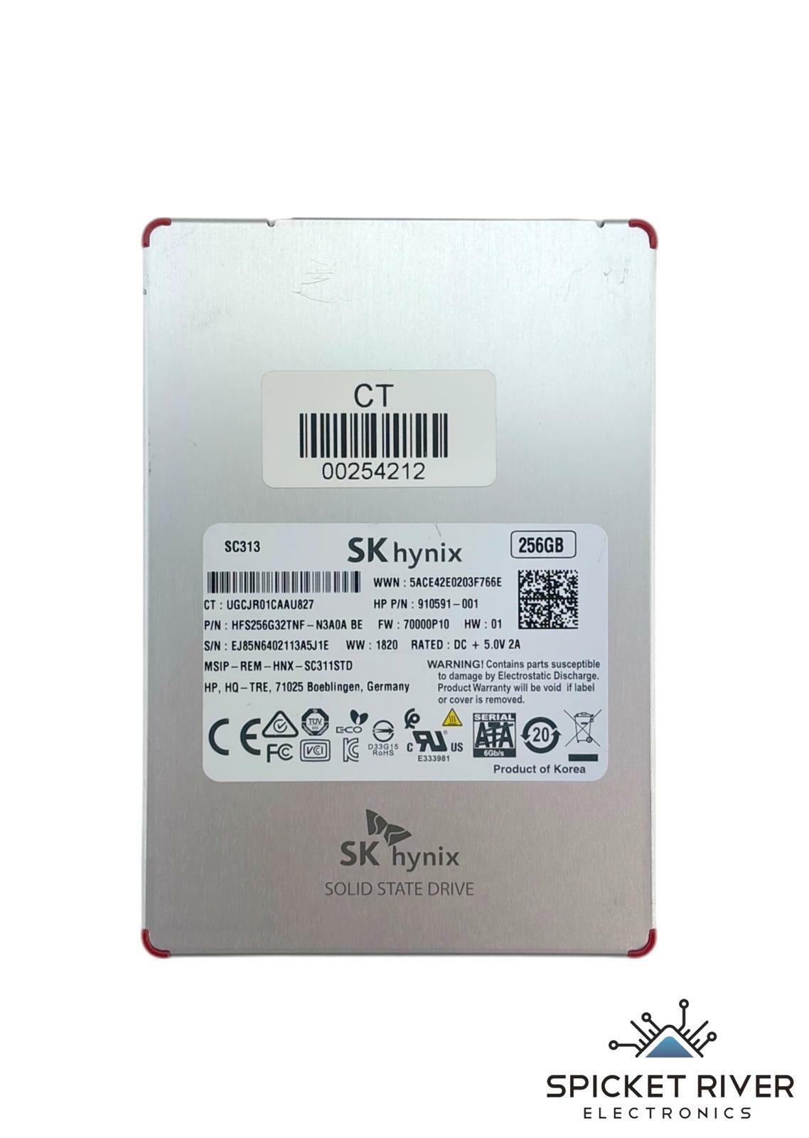 SK Hynix SC313 256GB SATA 2.5" HFS256G32TNF-N3A0A Solid State Drive (SSD)