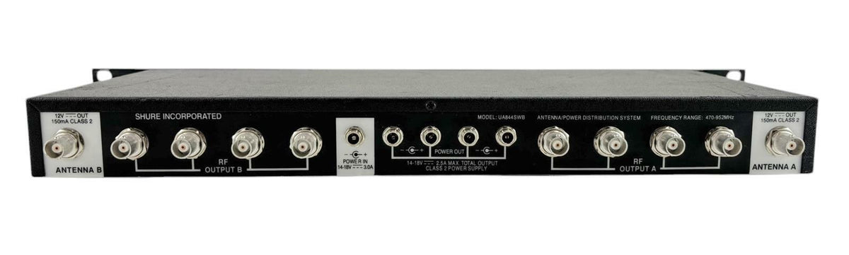 Shure UA844SWB 470-952 MHz UHF Antenna / Power Distribution System - No PSU