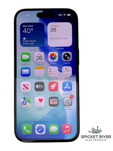 Apple iPhone 15 A2846 - 128GB Unlocked - Black iOS Smartphone - READ Display