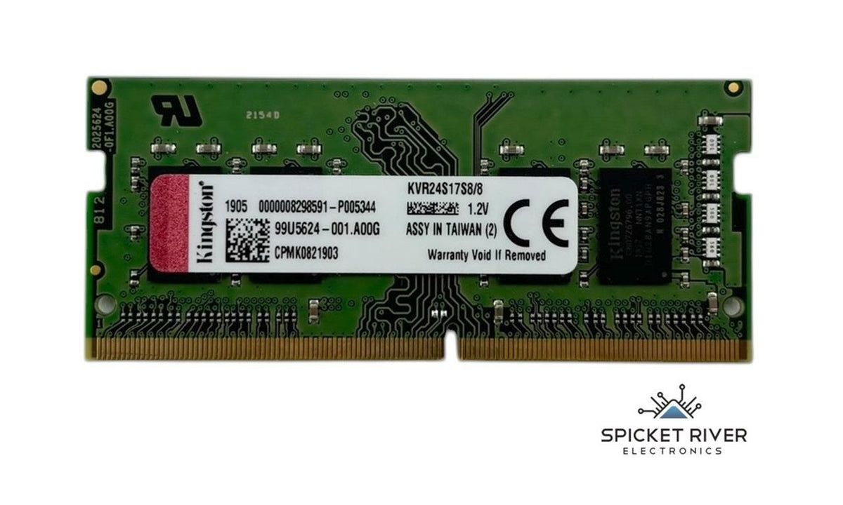 Kingston KVR24S17S8/8 8GB PC4-2400 DDR4 CL17 SODIMM Laptop RAM