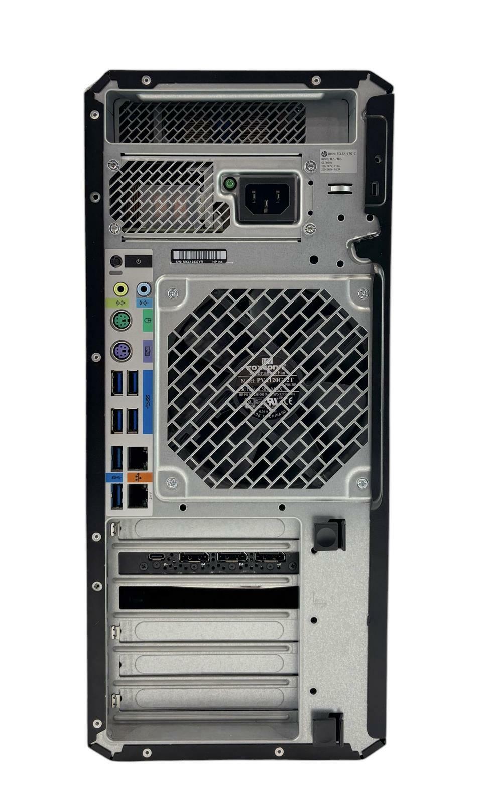 HP Z4 G4 Tower Workstation 3.90GHz 8-Core Xeon W-2245 1TB SSD 64GB RAM RTX 4000