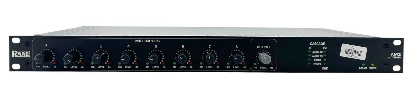 Rane AM2 8-Channel Gain Sharing Microphone Automixer
