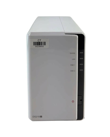 Synology DiskStation DS218J 2-Bay 3.5" NAS Enclosure - No Drives / AC