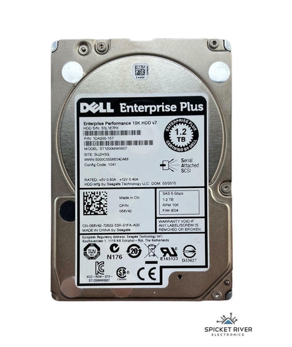 Dell Performance 10K v7 ST1200MM0007 1.2TB SAS 6Gb/s 10K RPM 2.5" Enterprise HDD