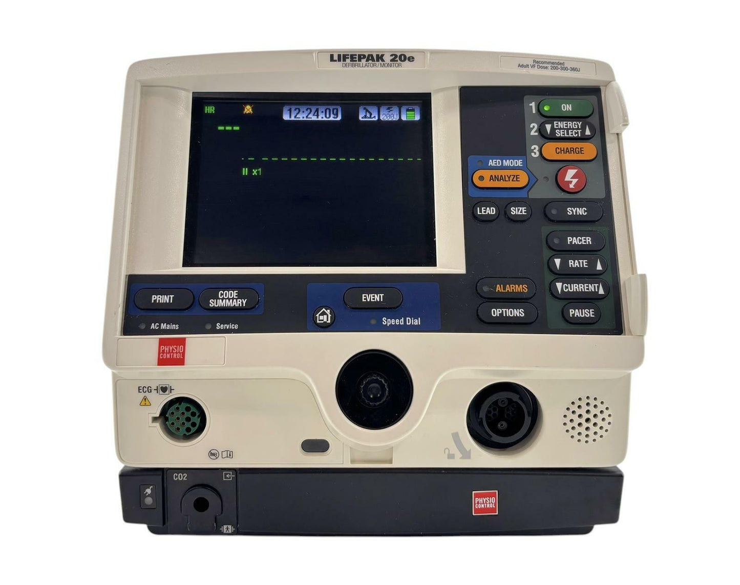 Physio-Control LIFEPAK 20e Defibrillator Monitor w/ CodeManagement Module