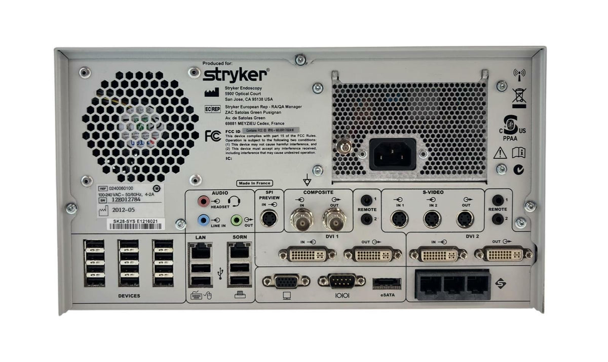 Stryker SDC3 HD Information Management System 0240060100