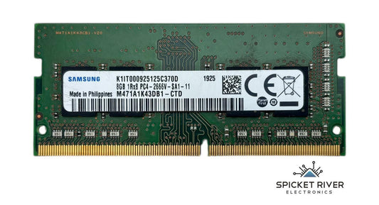 Lot of 2 - Samsung M471A1K43DB1-CTD 8GB 1Rx8 PC4-2666V DDR4 SODIMM RAM Memory