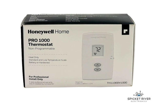 NEW - Honeywell Home PRO 1000 Non-Programmable Heat Only Thermostat TH1100DV1000