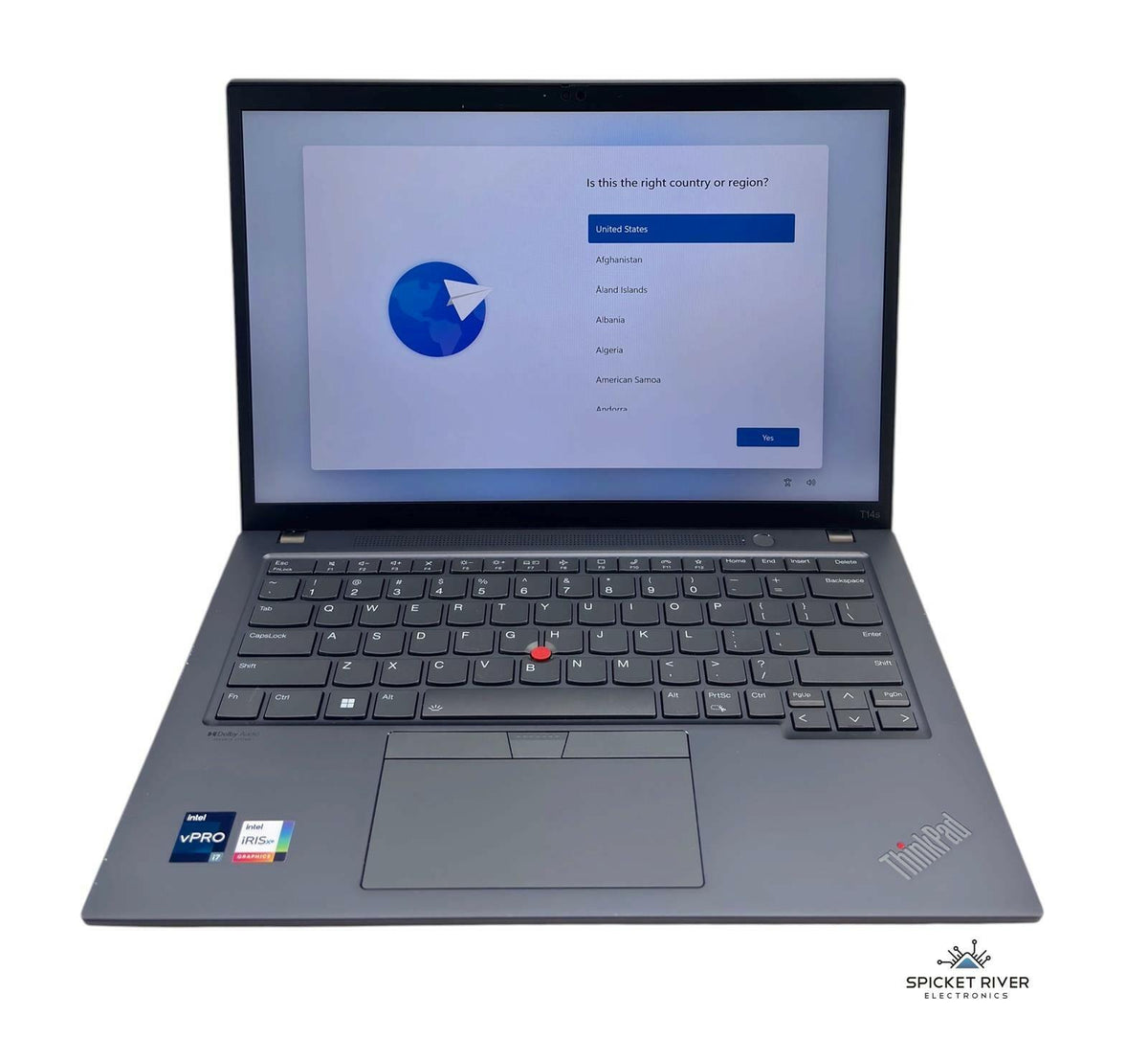 Lenovo ThinkPad T14s Gen 3 12-Core i7-1270P 512GB SSD 16GB RAM - READ #230704