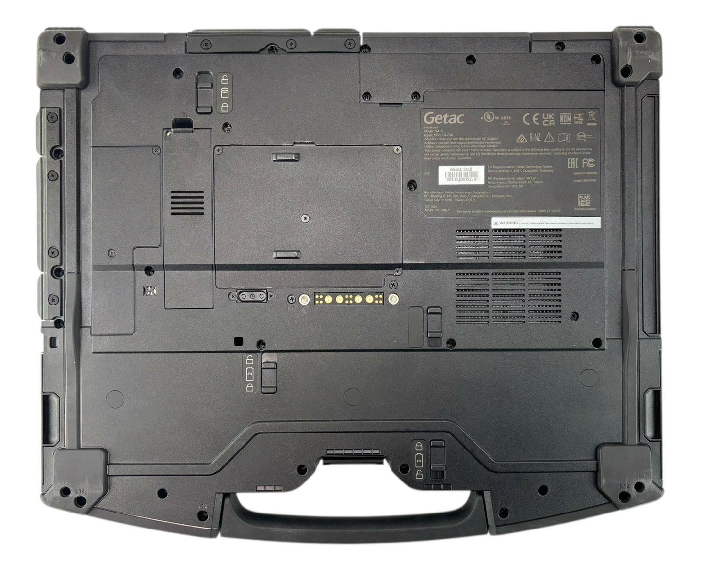Getac S410 G5 Rugged 12-Core i7-1360P 5.00GHz 512GB SSD 32GB RAM Windows 11 Pro