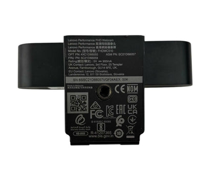 Lenovo FHDWC510 Performance FHD Webcam P/N: 4XC1D66055 - Black