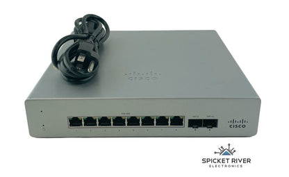 Cisco Meraki MS120-8FP Gigabit PoE Managed Ethernet Switch 600-61030 - Unclaimed