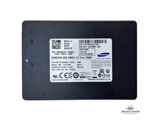 Lot of 5 - Samsung PM851 MZ-7TE128D 128GB SATA 6Gb/s 2.5" Solid State Drive SSD