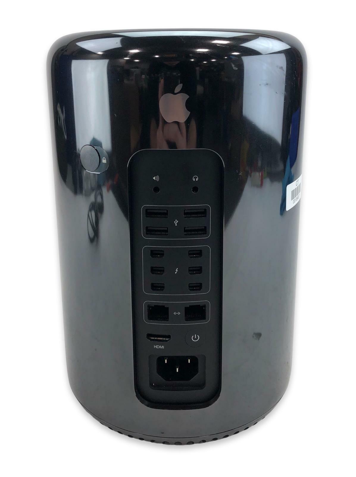 Apple Mac Pro A1481 2013 6-Core Xeon E5-1650v2 500GB SSD 32GB RAM 2x D500