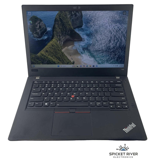 Lenovo ThinkPad T480 Quad Core i7-8550U 1.8GHz 256GB SSD 16GB RAM - POOR Battery
