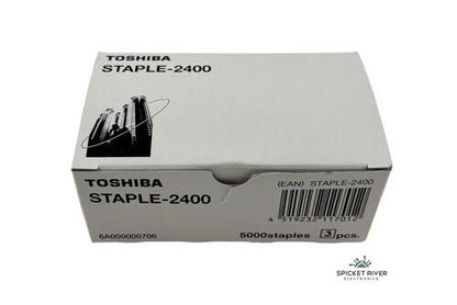 NEW Open Box of 3 Toshiba 6A000000706 STAPLE-2400 Staple Cartridges 5000 Staples