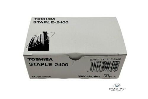 NEW Open Box of 3 Toshiba 6A000000706 STAPLE-2400 Staple Cartridges 5000 Staples