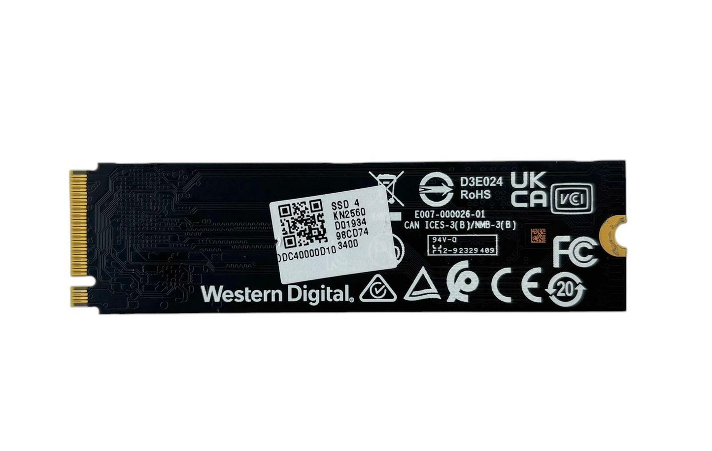 Western Digital PC SN740 256GB M.2 2280 NVMe SSD SED SDDQNQD-256G-1014