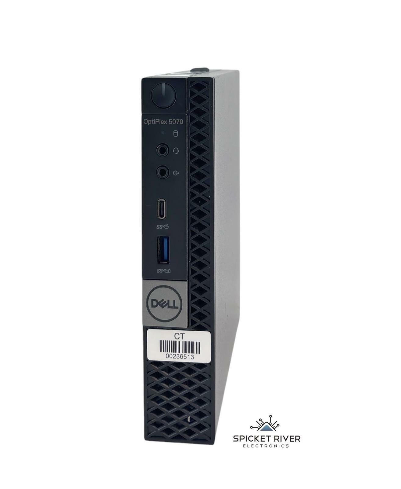 Dell OptiPlex 5070 Micro 6-Core i5-9500T 2.20GHz 256GB SSD 8GB RAM Win 11 Pro
