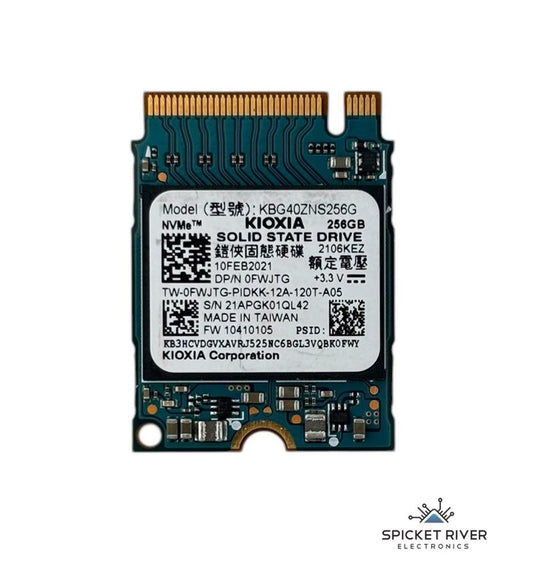 Kioxia KBG40ZNS256G 256GB PCIe NVMe M.2 2230 Solid State Drive SSD