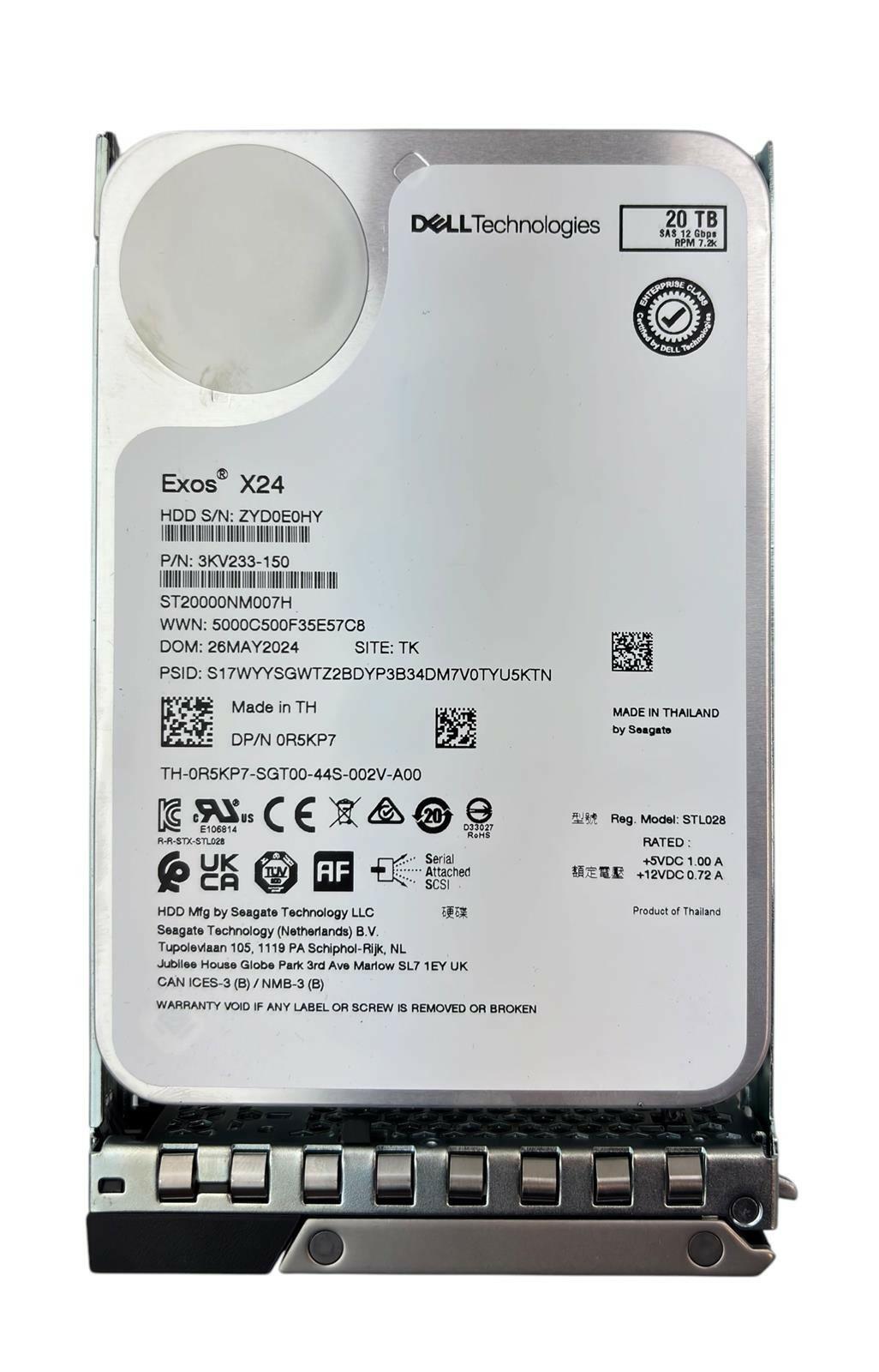 Datto S5-48 Siris 5 2U 2x 24-Core Gold 5220R 512GB RAM 120.96TB HDD/SDD 16-Bay