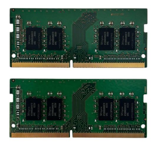 Lot of 2 - SK Hynix HMA81GS6AFR8N-UH 8GB 1Rx8 PC4-2400T DDR4 SODIMM RAM