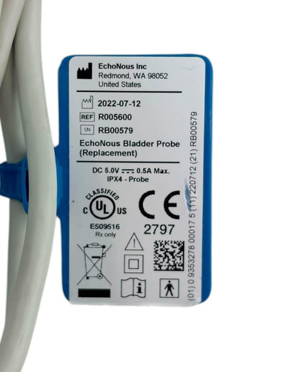 EchoNous P005600 Bladder Ultrasound Probe R005600