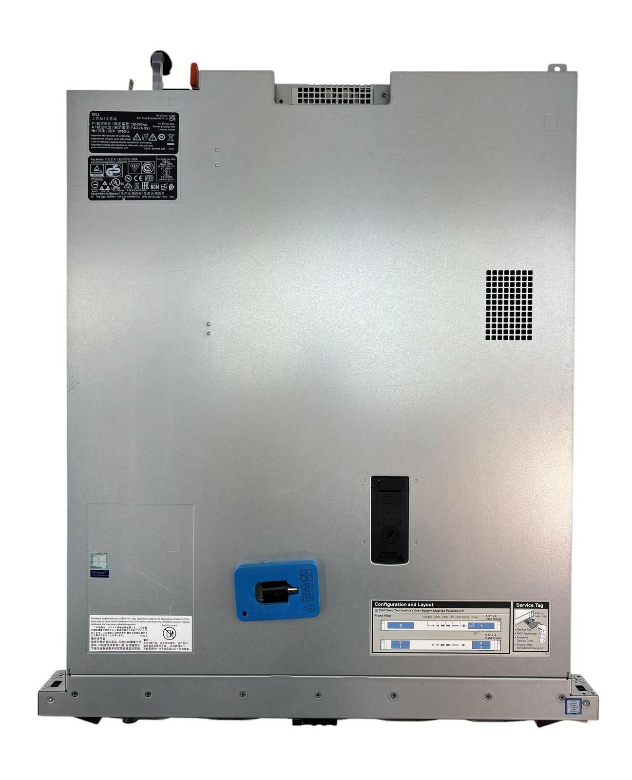 Dell Precision 3930 Rack 1x 8-Core i7-9700 32GB RAM 3x 256GB SSD - 4 Bay