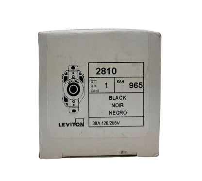 Open Box - Leviton Model 2810 30A 120/208V 3PY Flush Mount Locking Receptacle