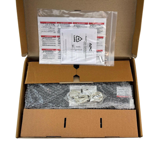 NEW - Open Box - APC AP7900B Horizontal Switched 1U Rack PDU - 15A 8-Outlet