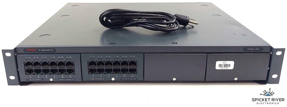 Avaya IP Office 500 v2 + IPO 500 Combo + IPO 500 PRIU + MU-LAW System SD PCS 17