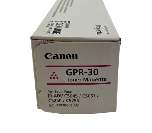NEW - OEM - Canon GPR-30 imageRunner Advance Magenta Toner Cartridge
