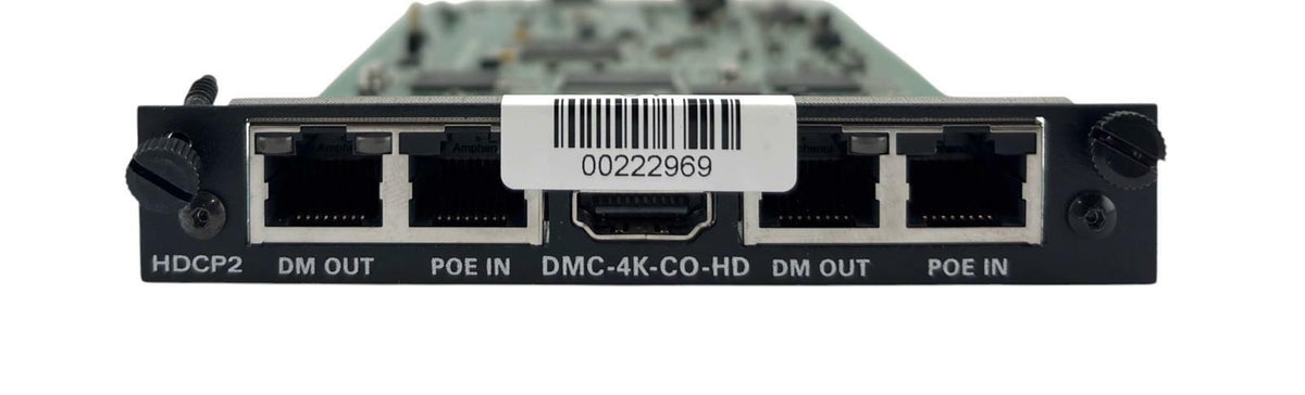Crestron DMC-4K-CO-HD 2-Channel DigitalMedia HDBaseT 4K 8G+ Output CCA 6507483