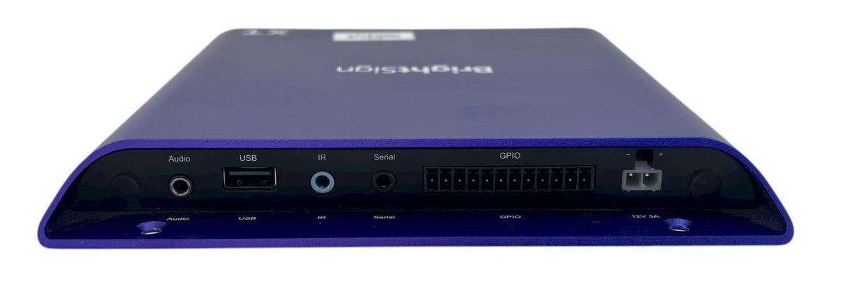 BrightSign XT3 XT1143 4K Expanded I/O Digital Media Player - No AC