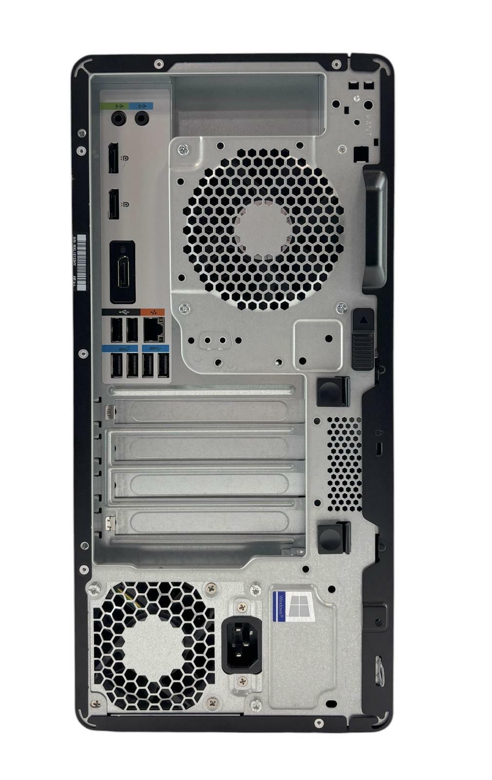 HP Z2 G5 Tower Workstation 3.30GHz 6-Core W-1250 1TB SSD 1TB HDD 16GB RAM Win11