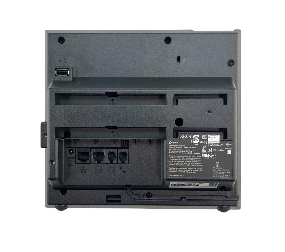 Polycom VVX 450 12-Line Business IP Desktop Phone 2201-48840-101