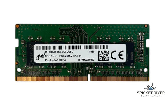Micron MTA8ATF1G64HZ-2G6D1 8GB 1Rx8 PC4-2666V DDR4 SODIMM Laptop RAM