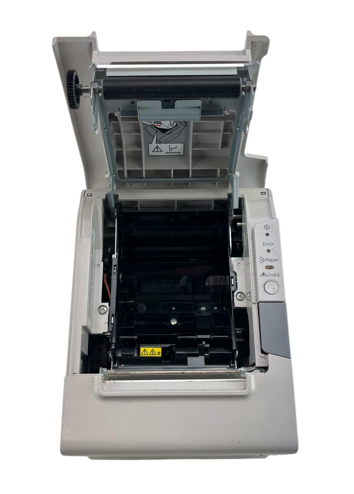 Epson M244A TM-T88V Thermal POS Receipt Printer Serial & USB-B - No AC - White