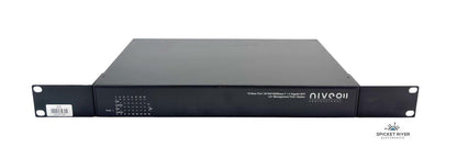 Niveo 16-Port 10/100/1000BaseT 2x GbE SFP L2+ PoE+ Managed Switch NGSME16T2H-AV