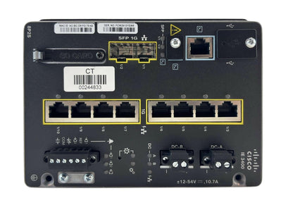 Cisco IE-3400-8P2S-A Rugged Series Industrial Ethernet Switch