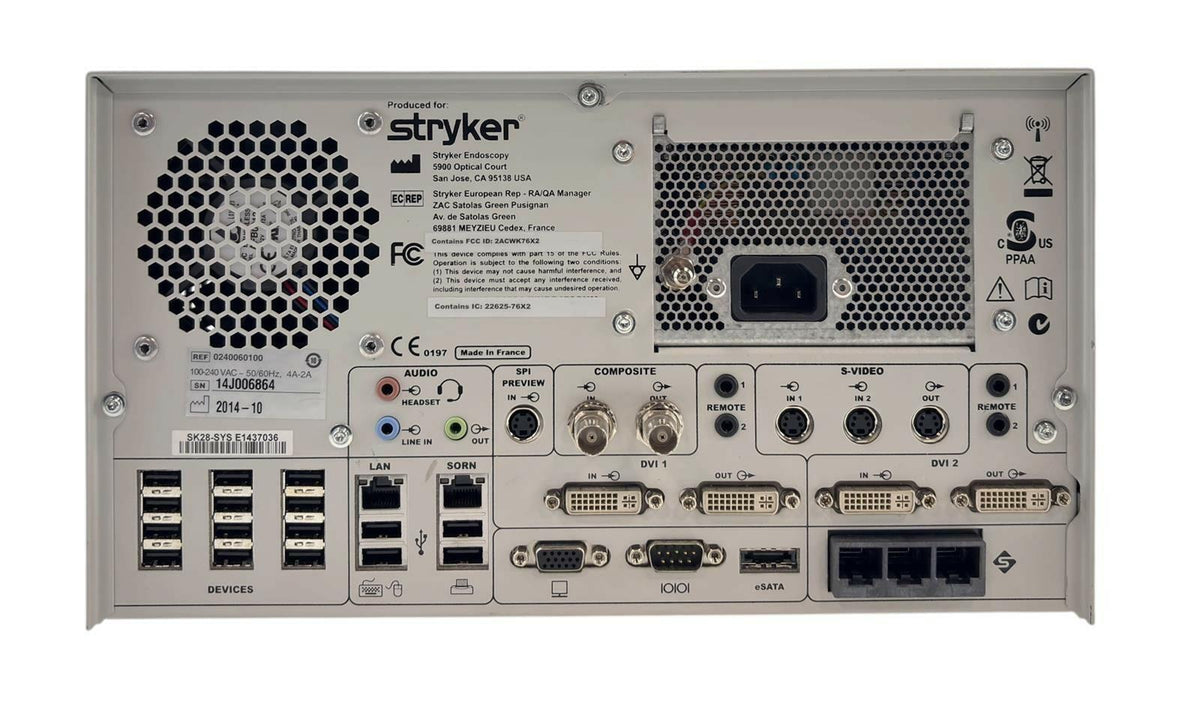 Stryker SDC3 HD Information Management System 0240060100
