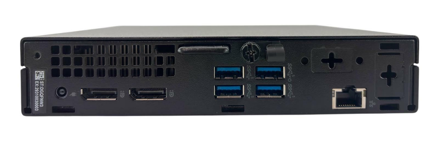 Dell OptiPlex 5000 Micro 4.20GHz 6-Core i5-12400T 128GB SSD 16GB RAM Win 11 Pro