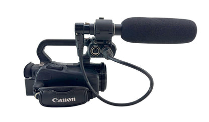 Canon XA35 HD 20x Optical Zoom Digital Camcorder w/ HDU-1 Handle & MC24-ES Mic