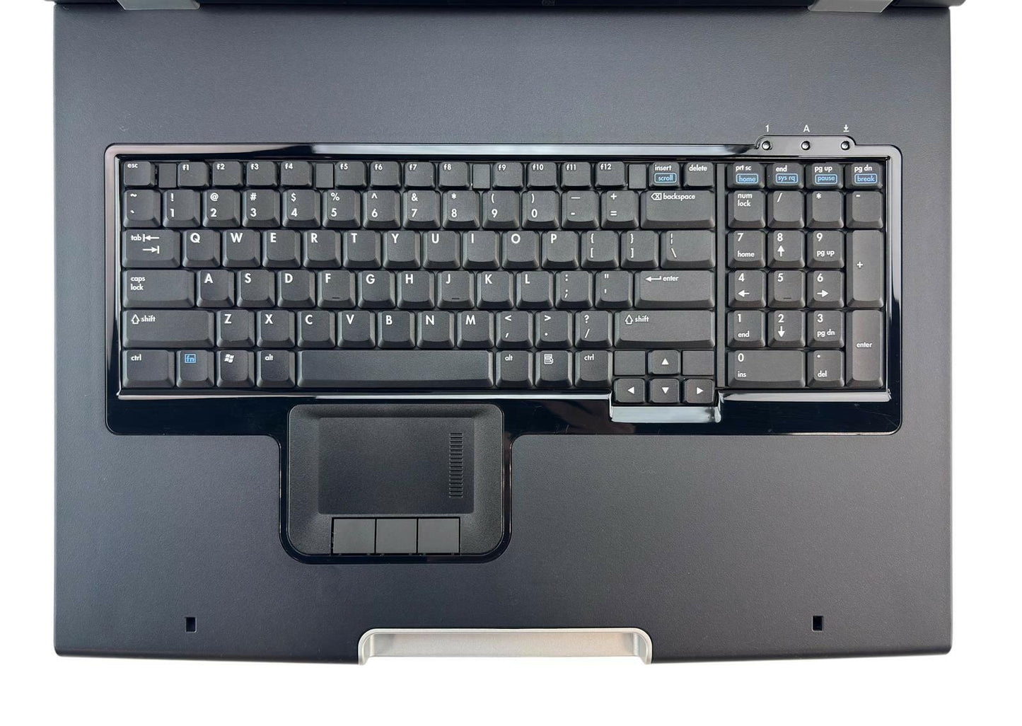 HP TFT7600 17" LCD Rackmount Ready KVM Monitor Keyboard Touchpad Console