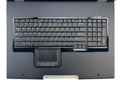 HP TFT7600 17" LCD Rackmount Ready KVM Monitor Keyboard Touchpad Console