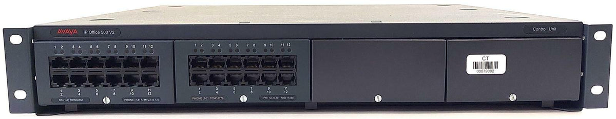 Avaya IP Office 500 v2 + IPO 500 Combo + IPO 500 PRIU + MU-LAW System SD PCS 17