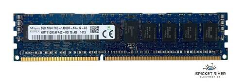 Lot of 6 - SK Hynix HMT41GR7AFR4C-RD 8GB 1Rx4 PC3-14900R DDR3 ECC Server RAM