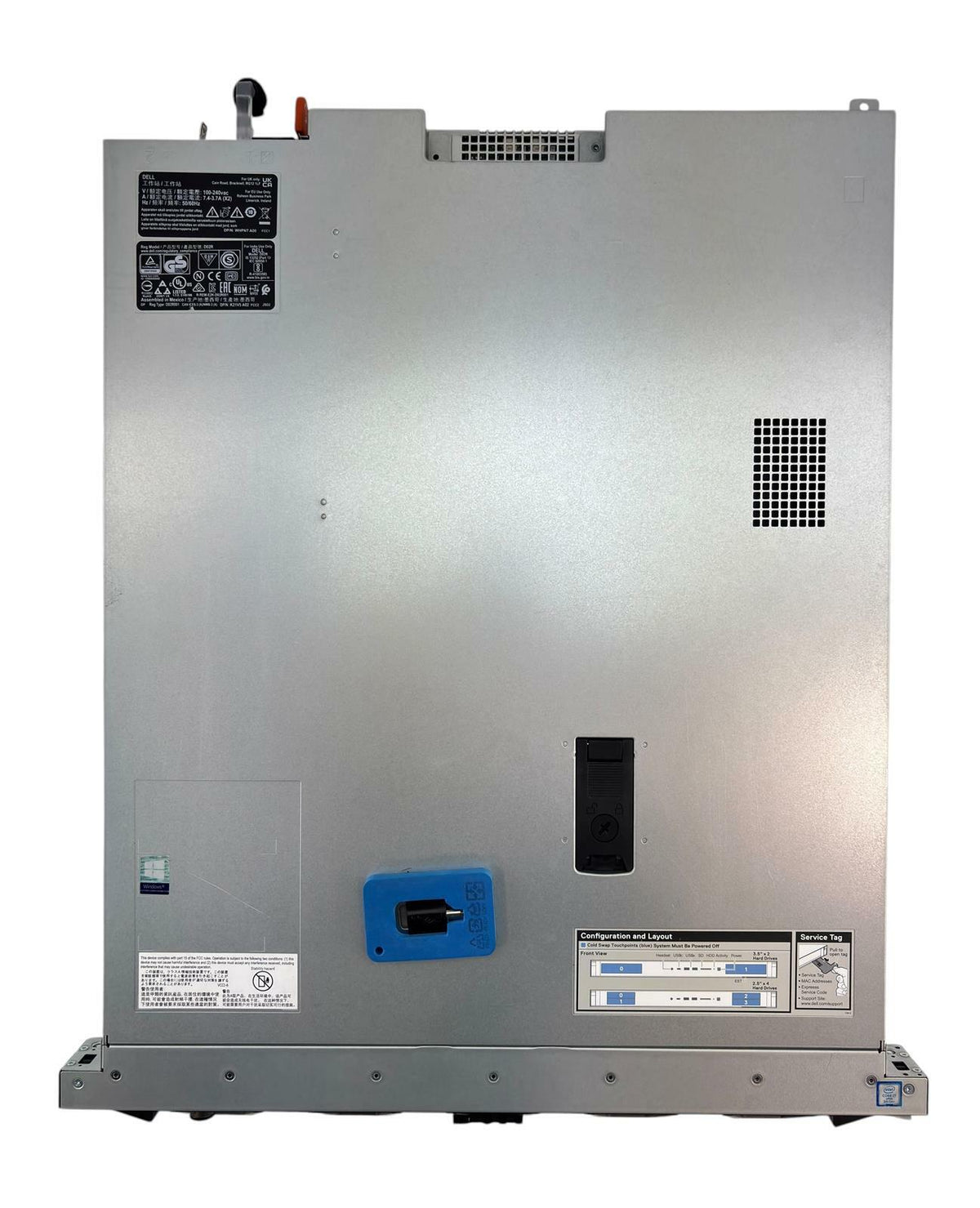 Dell Precision 3930 Rack 1x 8-Core i7-9700 32GB RAM 3x 256GB SSD - 4 Bay